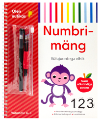 Numbrimäng. Võlujoontega vihik