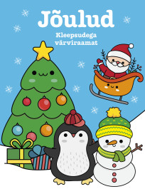 Jõulud. Kleepsudega värviraamat