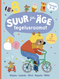 Suur ja äge tegelusraamat vanusele 5-6